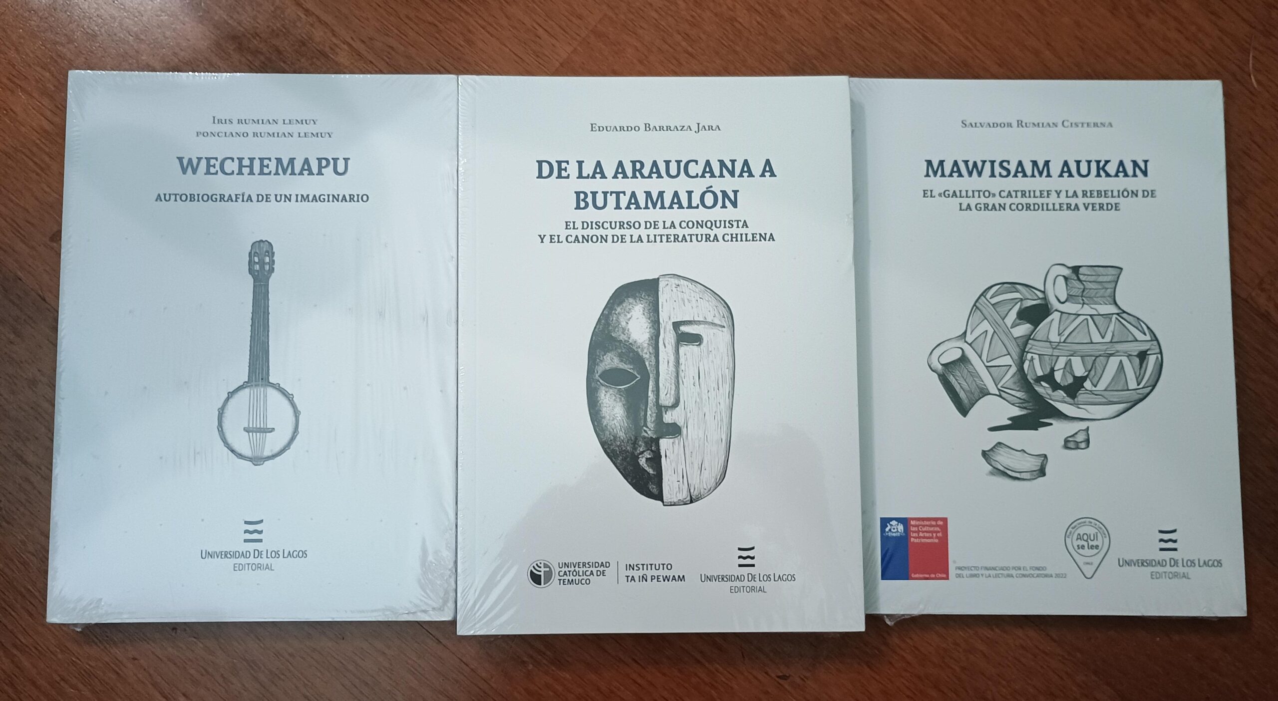 WECHEMAPU AUTOBIOGRAFÍA DE UN IMAGINARIO (3 TOMOS) de Iris Rumian y Ponciano Rumian (y otros)