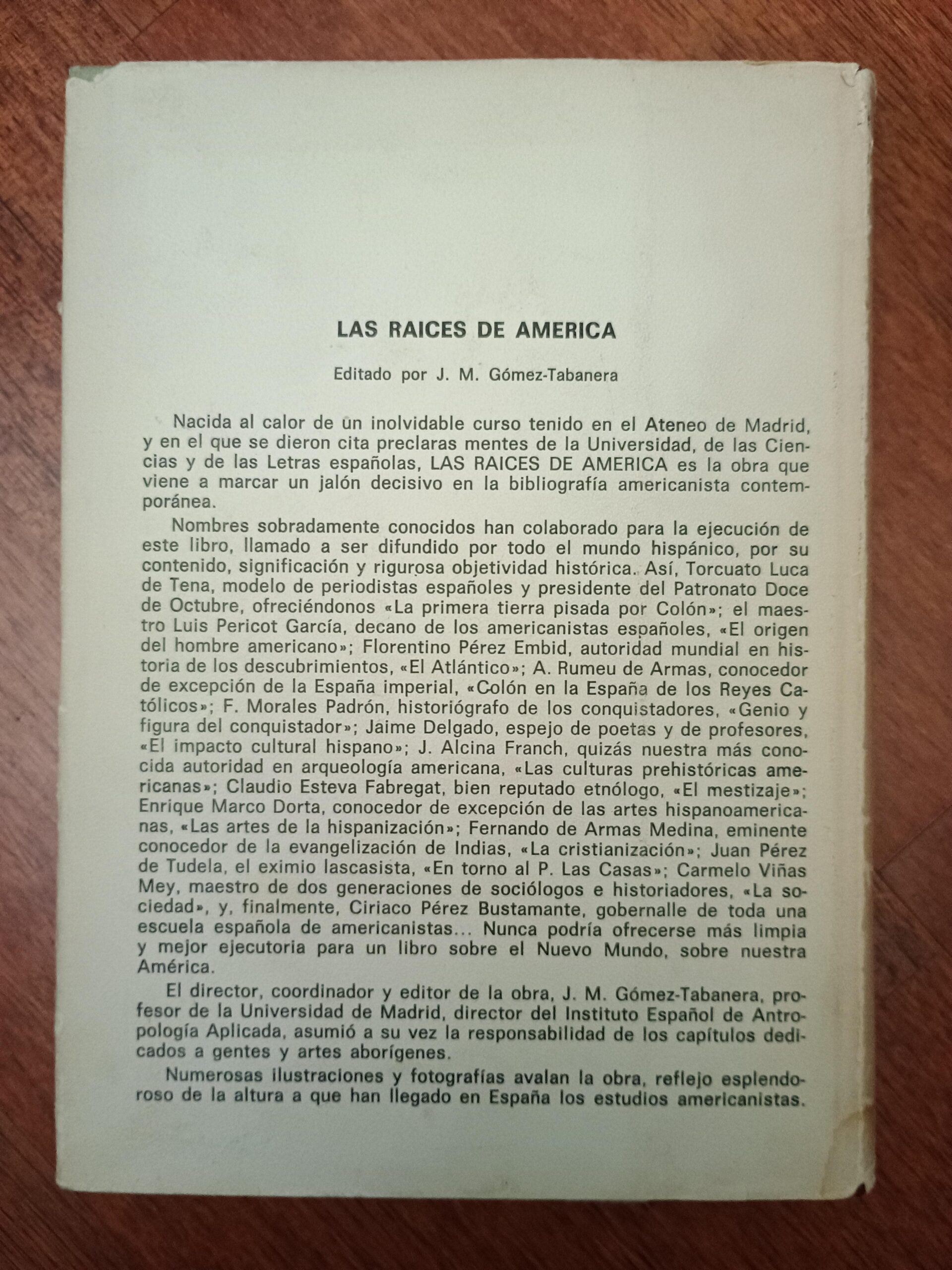 LAS RAÍCES DE AMÉRICA de José Manuel Gómez-Tabanera - Imagen 4