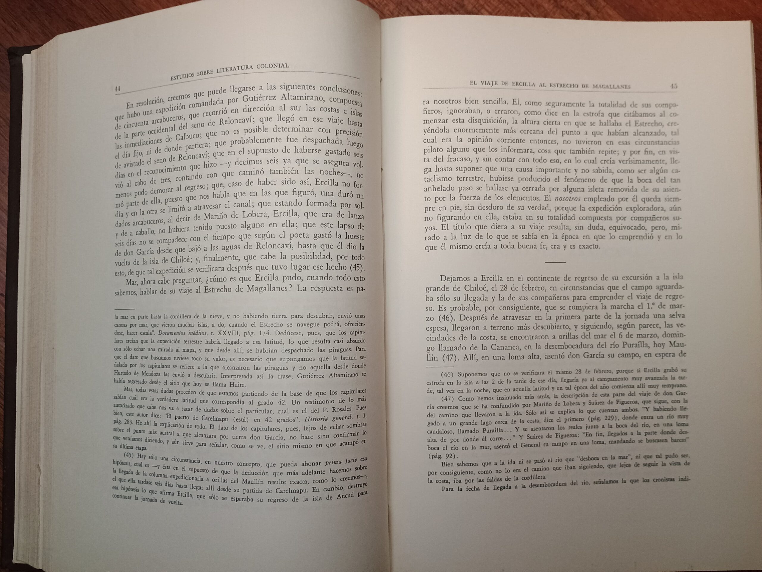 ESTUDIOS SOBRE LITERATURA COLONIAL DE CHILE de José Toribio Medina - Imagen 4