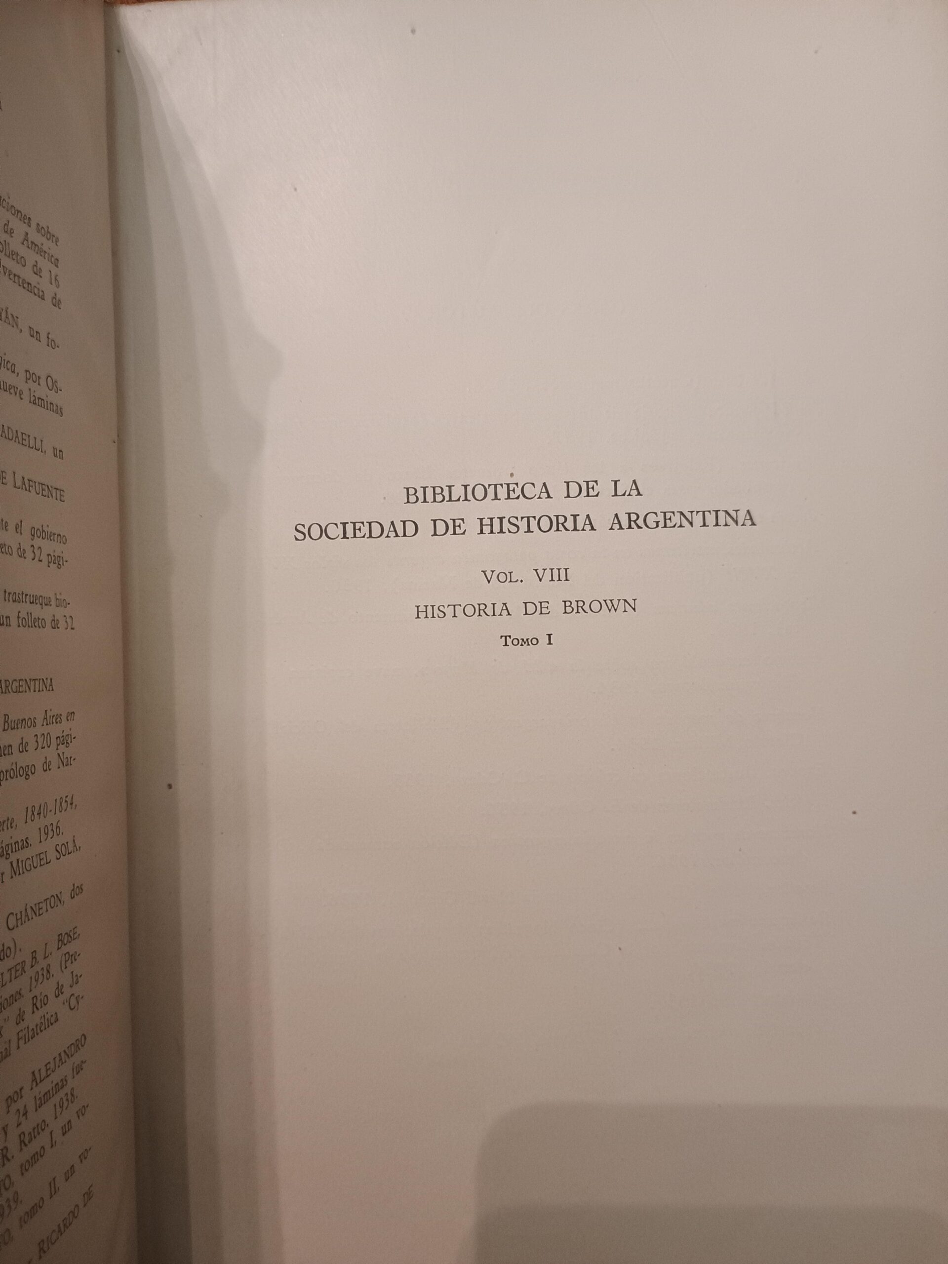 HISTORIA DE BROWN de Héctor R. Ratto - Imagen 2