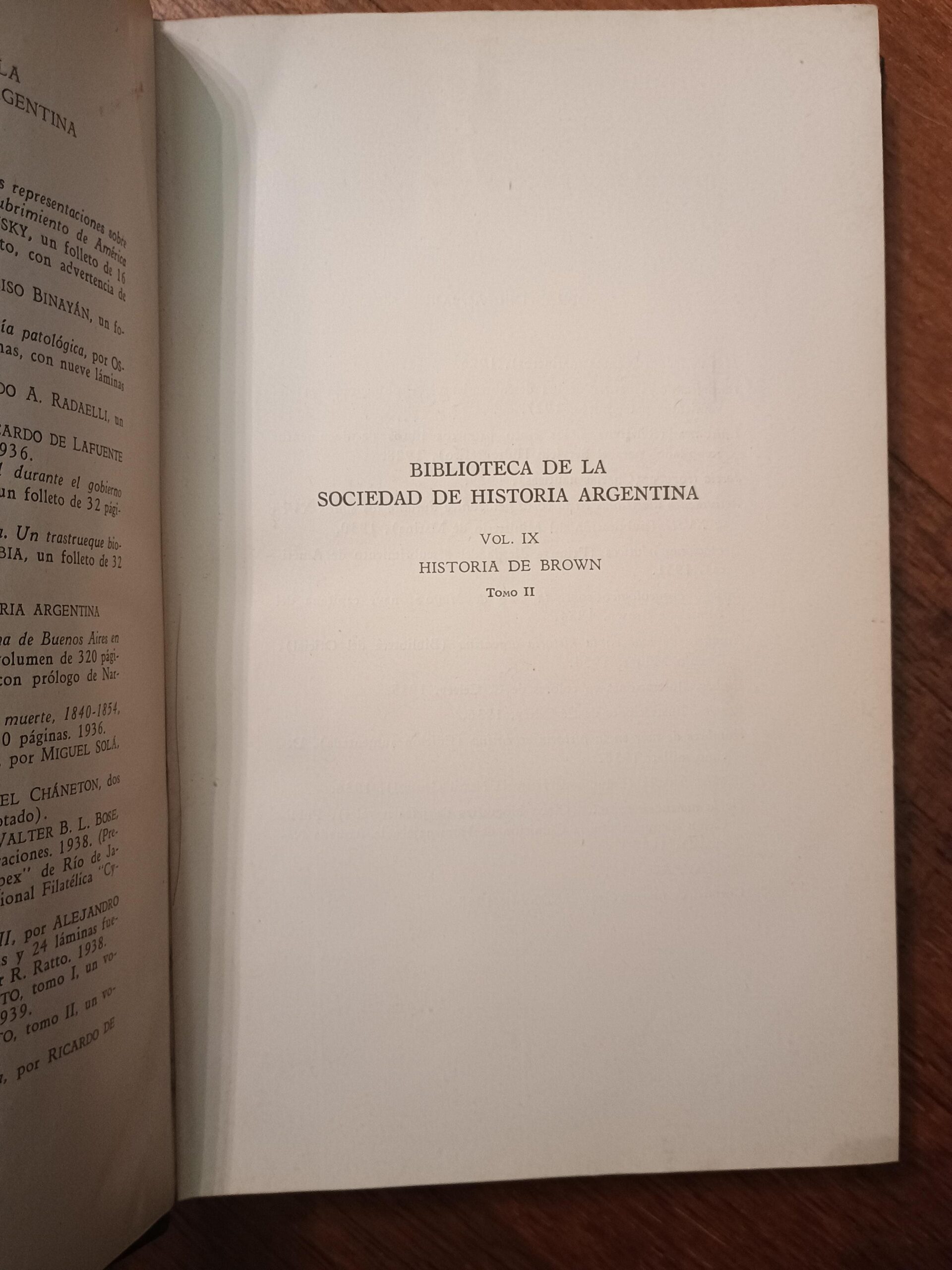 HISTORIA DE BROWN de Héctor R. Ratto - Imagen 4