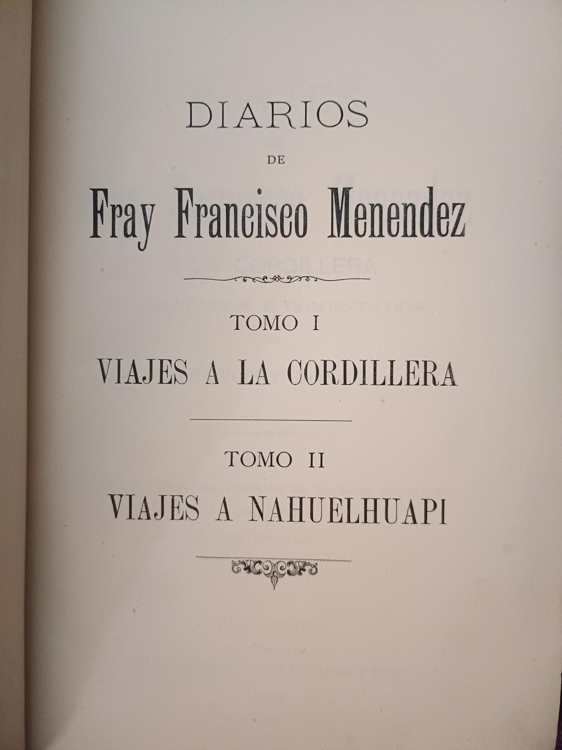 DIARIOS DE FRAY FRANCISCO MENENDEZ, TOMO I Y II de Fray Francisco Menéndez - Imagen 5