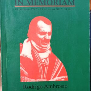 IN MEMORIAM RODRIGO AMBROSIO de Manuel Acuña Asenjo