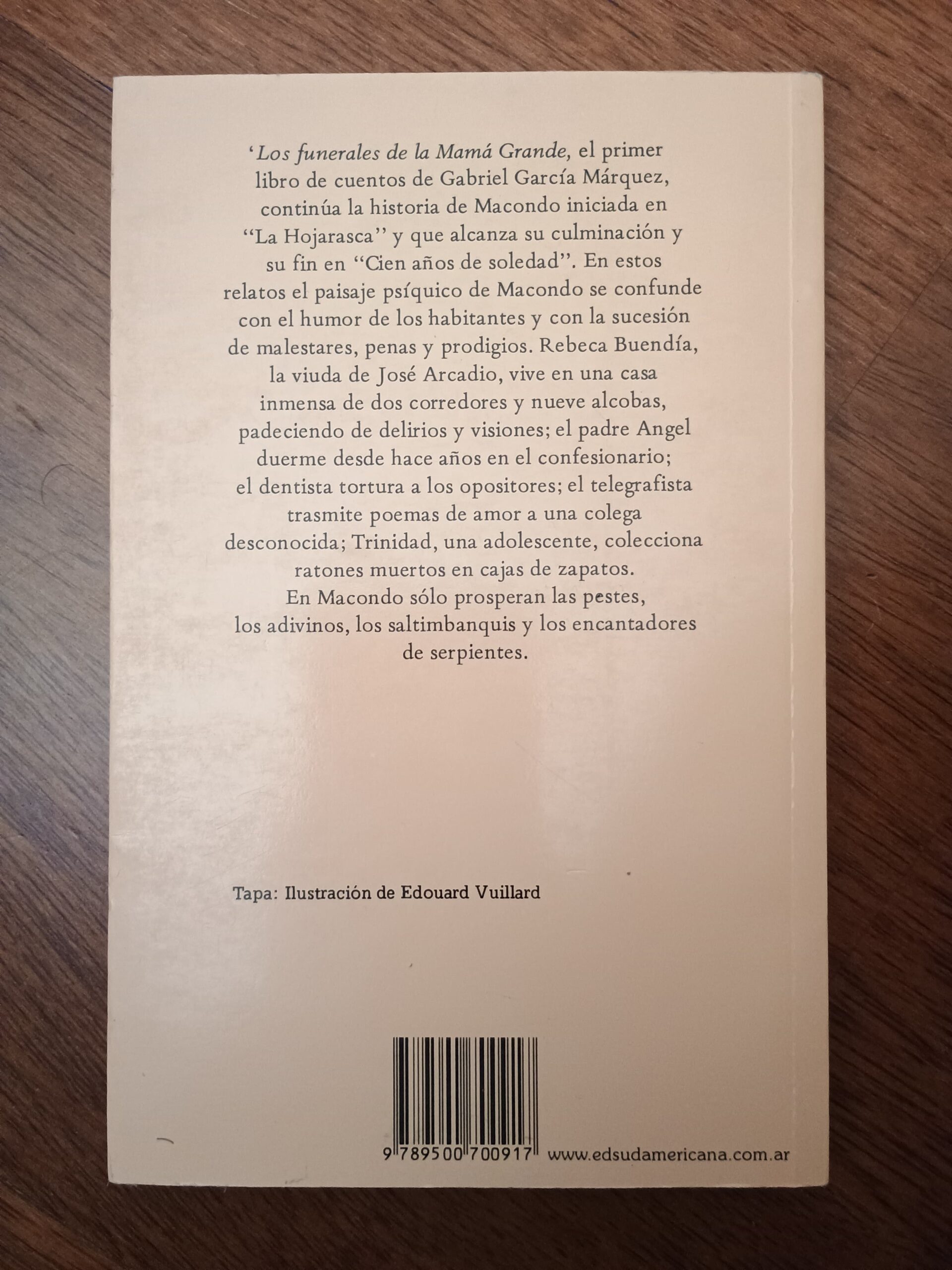 LOS FUNERALES DE LA MAMÁ GRANDE de Gabriel García Márquez - Imagen 4