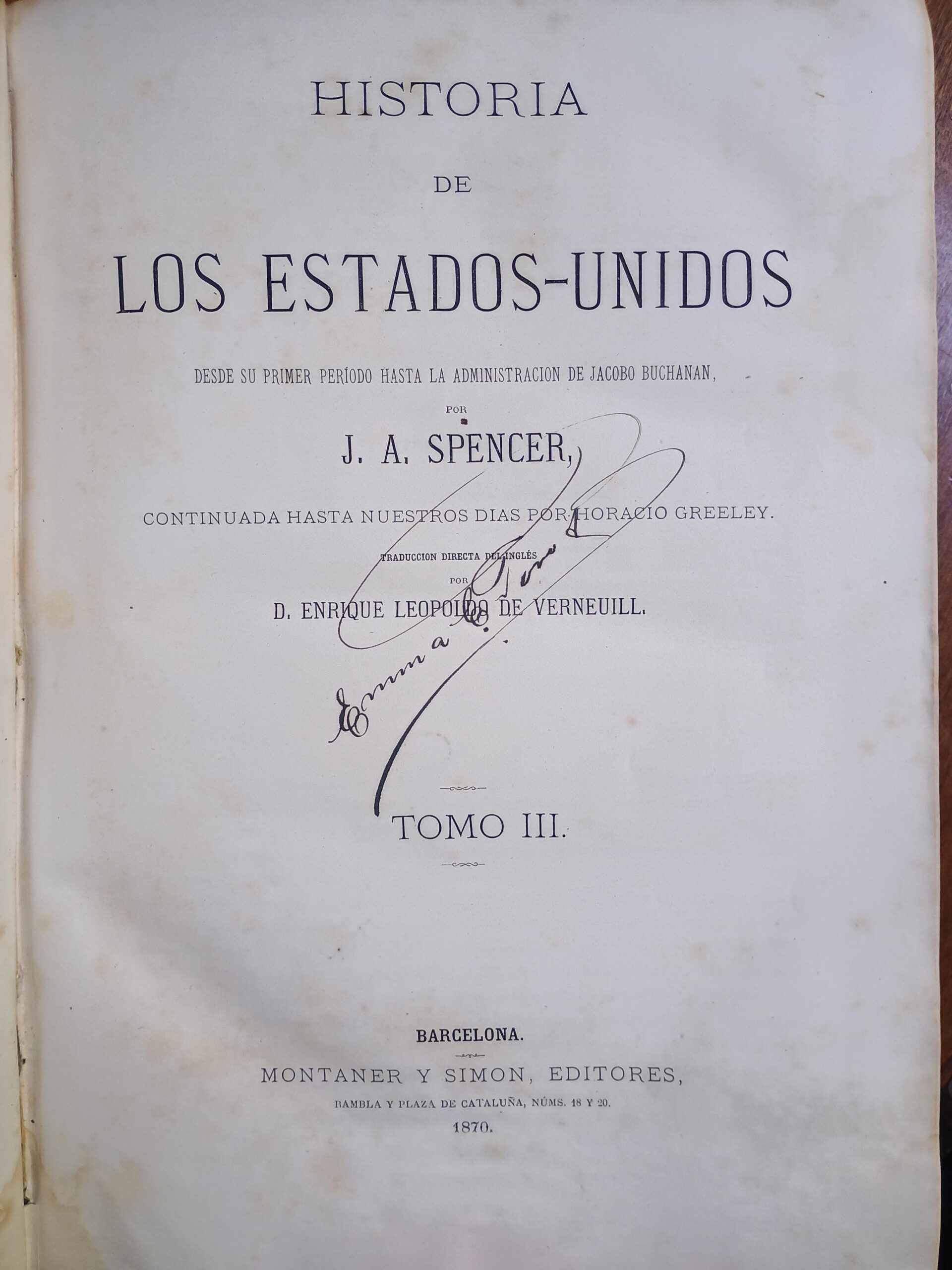 HISTORIA DE LOS ESTADOS UNIDOS de J. A. Spencer - Imagen 4