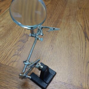 SOPORTE PARA LUPA DE MESA