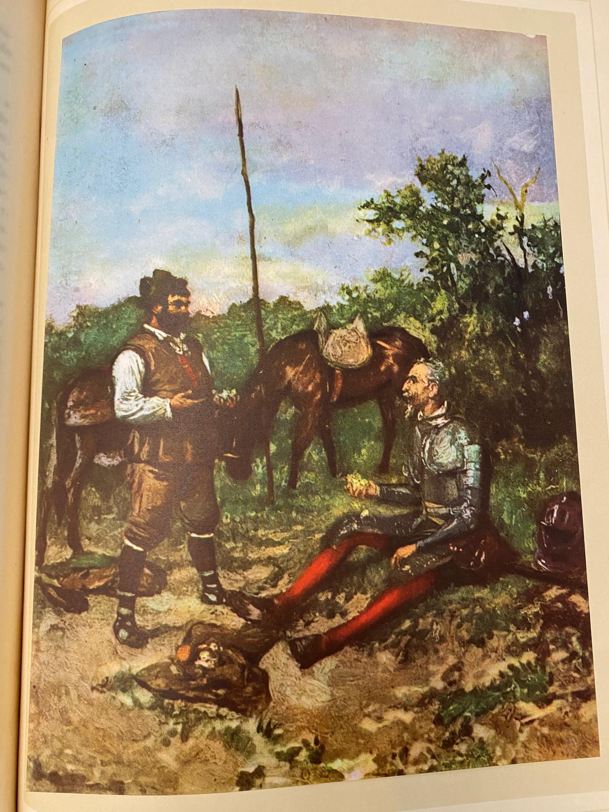 DON QUIJOTE DE LA MANCHA, TOMO I Y II de Miguel S. Oliver Edición de Lujo 1954 - Imagen 11