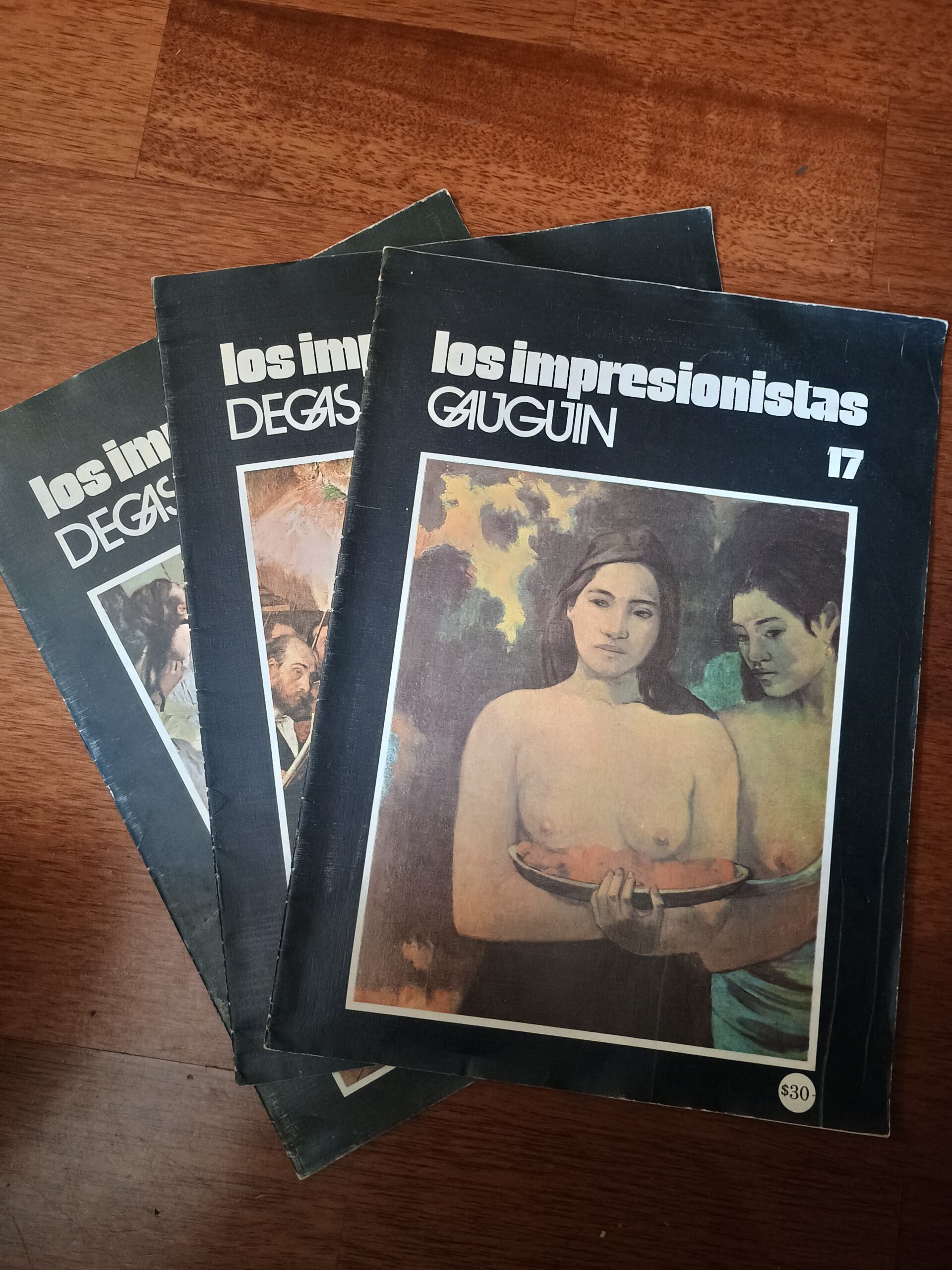 LOS IMPRESIONISTAS GAUGUIN Y DEGAS por Editorial Viscontea 1976