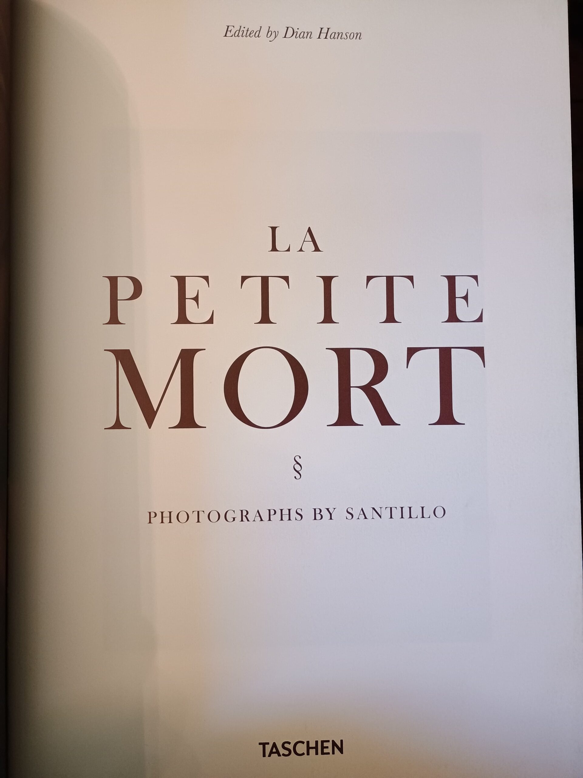 LA PETITE MORT de Dian Hanson (Ed) - Imagen 2