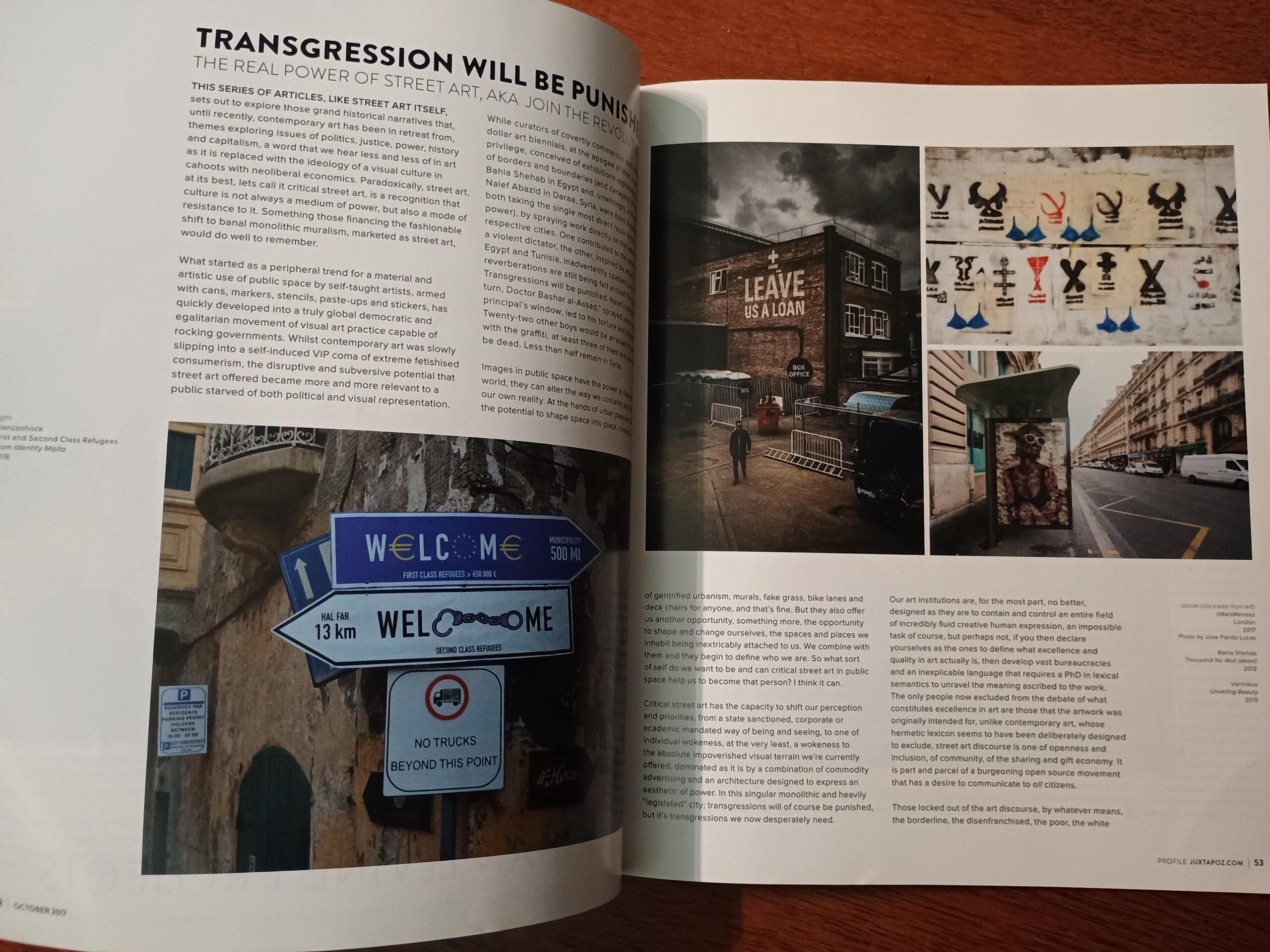 REVISTA JUXTAPOZ N° 201 - Octubre 2017 - Imagen 2