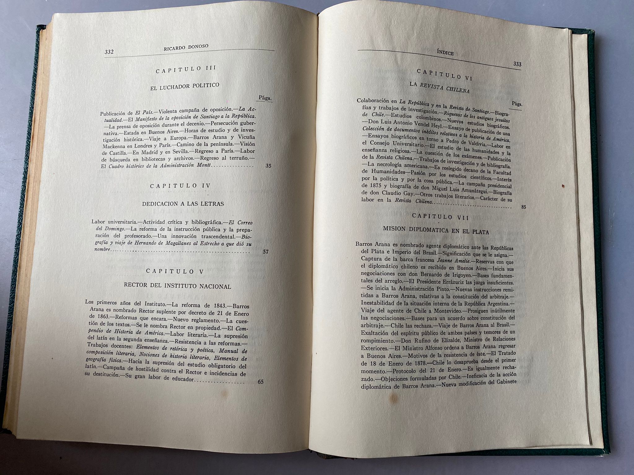"BARROS ARANA - Educador, Historiador y Hombre Público" por Ricardo Donoso 1931 - Imagen 5