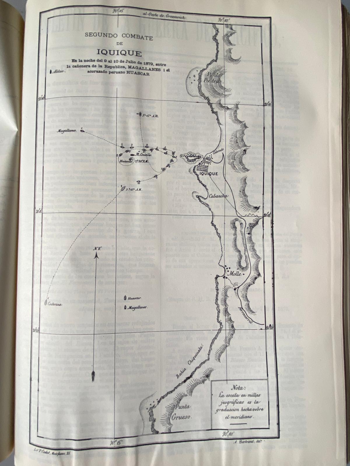 BOLETIN DE LA GUERRA DEL PACIFICO 1879 - 1881 (Ejemplar 01253/2000) - Imagen 21