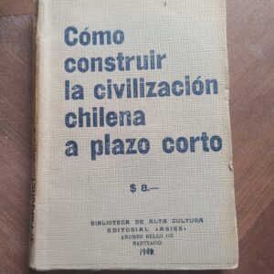 COMO CONSTRUIR LA CIVILIZACIÓN CHILENA A PLAZO CORTO