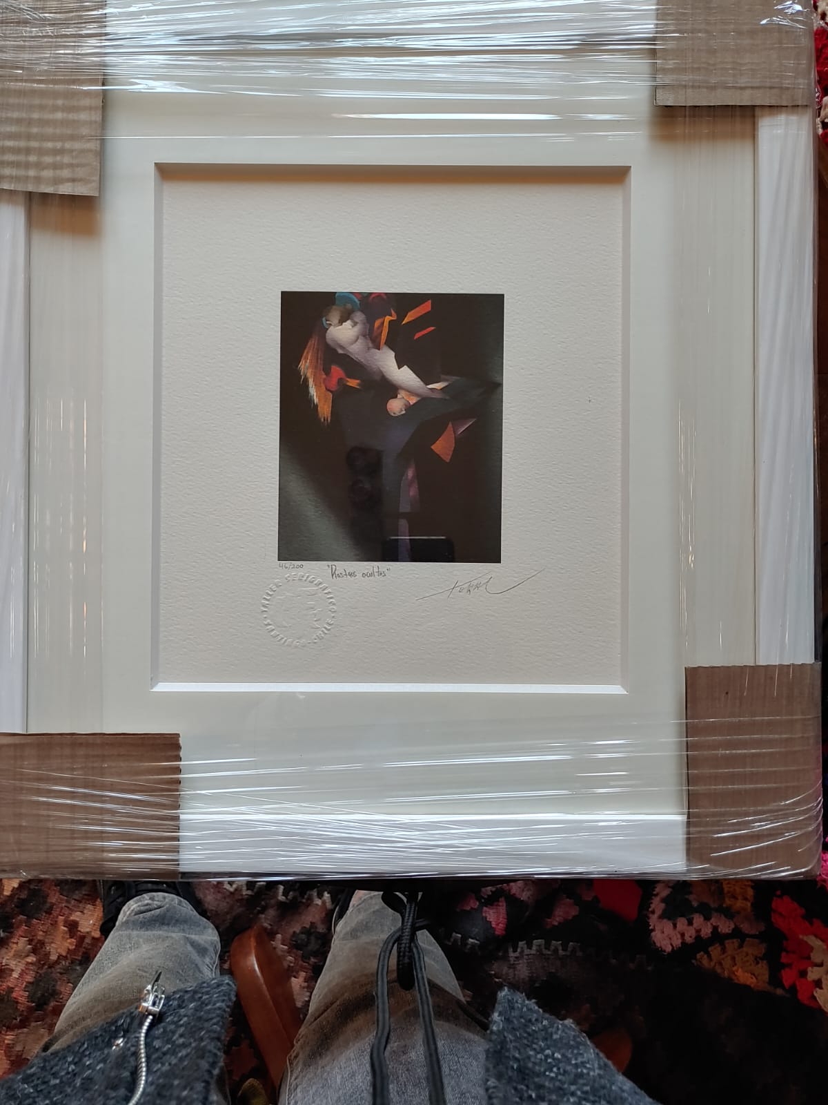 Rostros Ocultos grabado de Mario Toral - Imagen 3