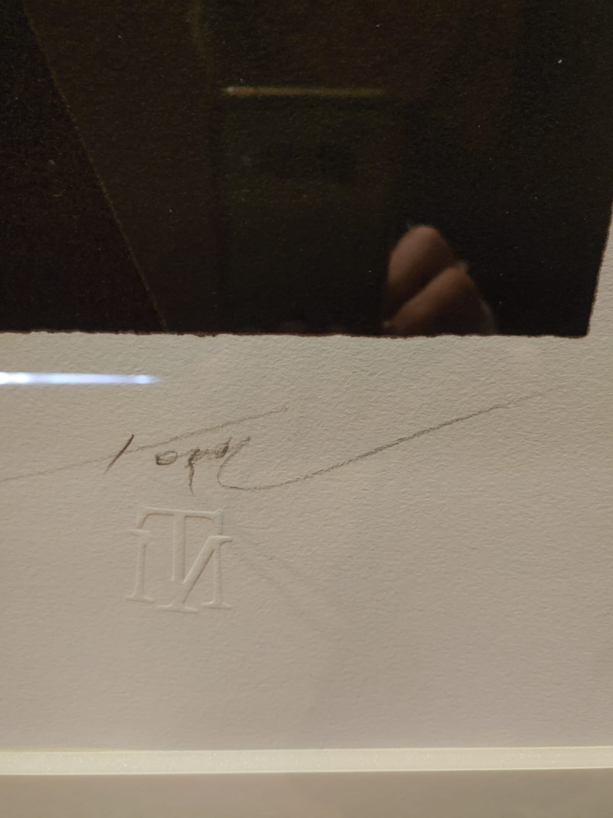 “PRISIONERA DE PIEDRA” SERIGRAFÍA A COLOR DE MARIO TORAL - Imagen 2