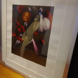 “PRISIONERA DE PIEDRA” SERIGRAFÍA A COLOR DE MARIO TORAL