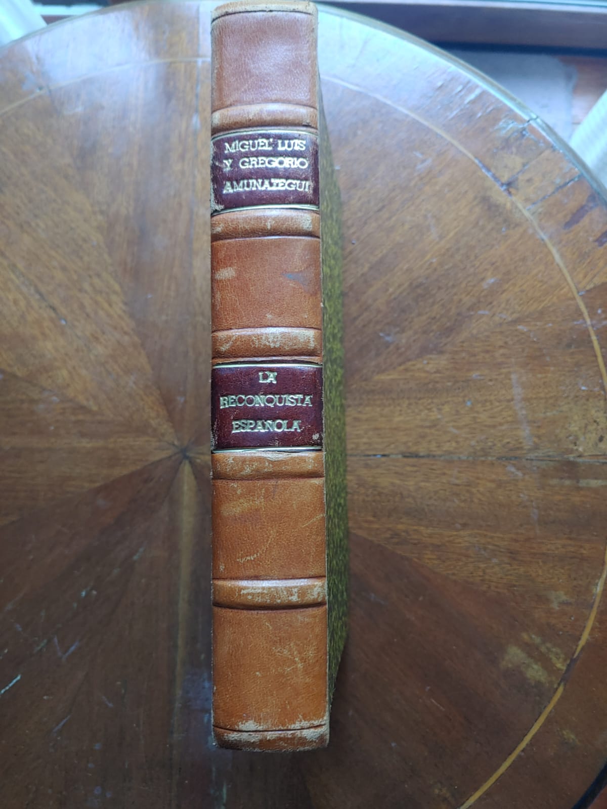 LA RECONQUISTA ESPAÑOLA de Miguel Luis y Gregorio Víctor Amunátegui