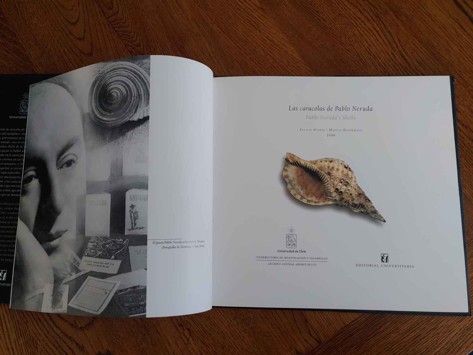 LAS CARACOLAS DE PABLO NERUDA por Cecilia Osorio. Manuel Dannemann - Imagen 4