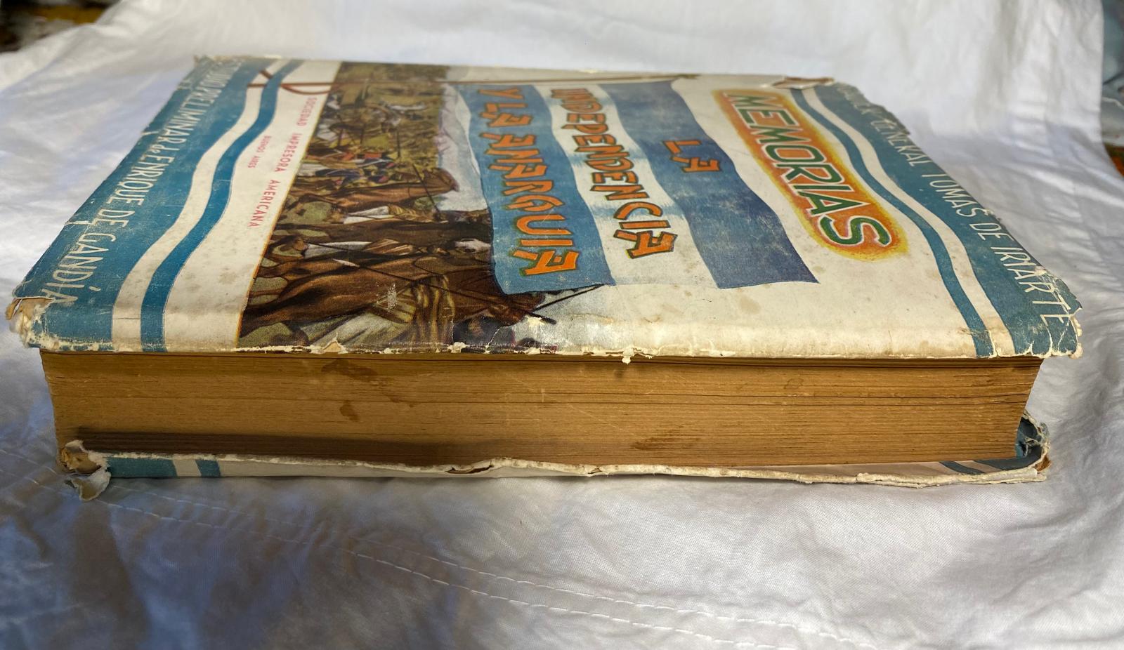 MEMORIAS LA INDEPENDENCIA Y LA ANARQUÍA de Tomás De Iriarte - Imagen 2