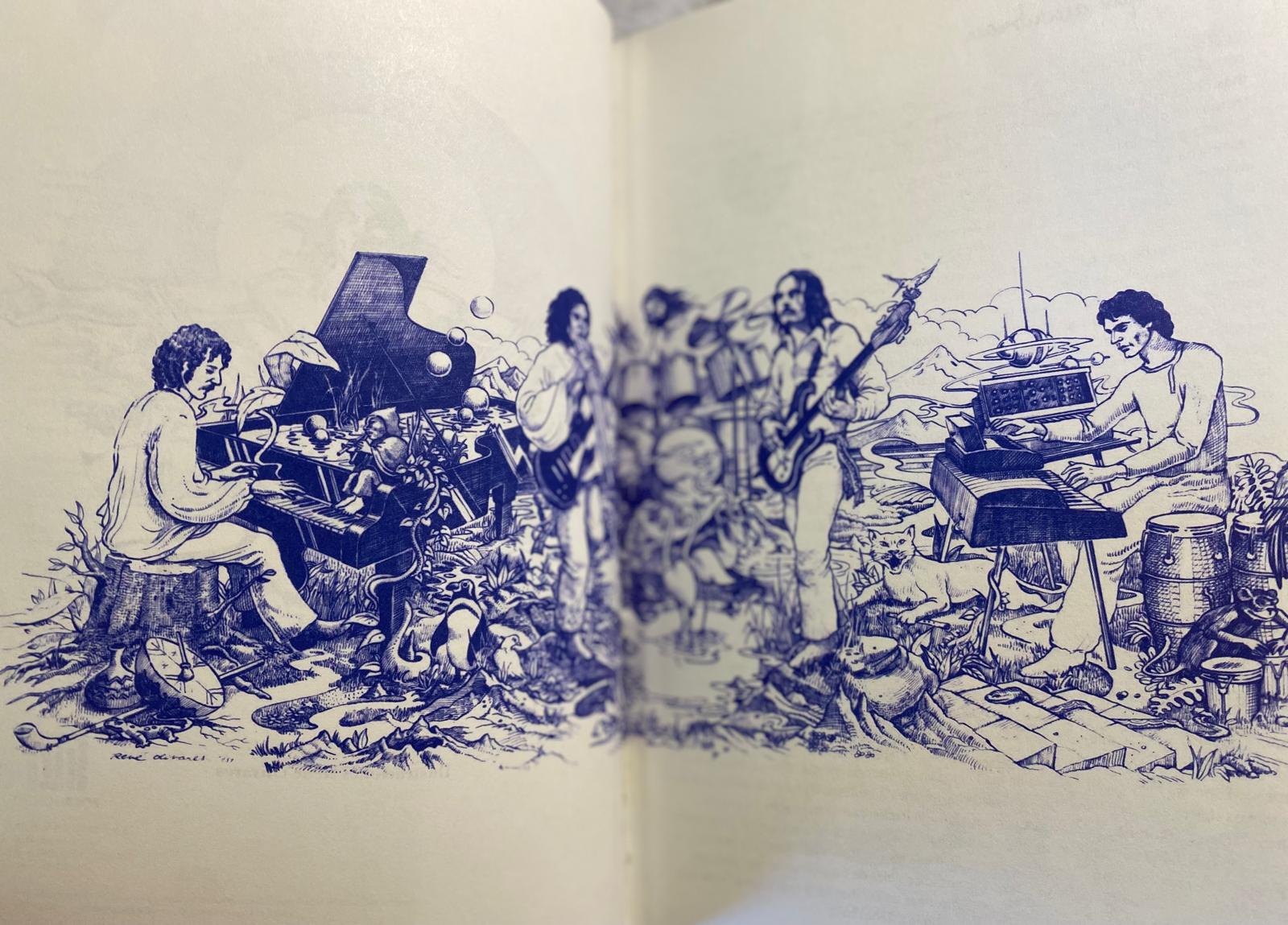 LOS JAIVAS Cancionero Ilustrado de René Olivares y Los Jaivas - Imagen 5