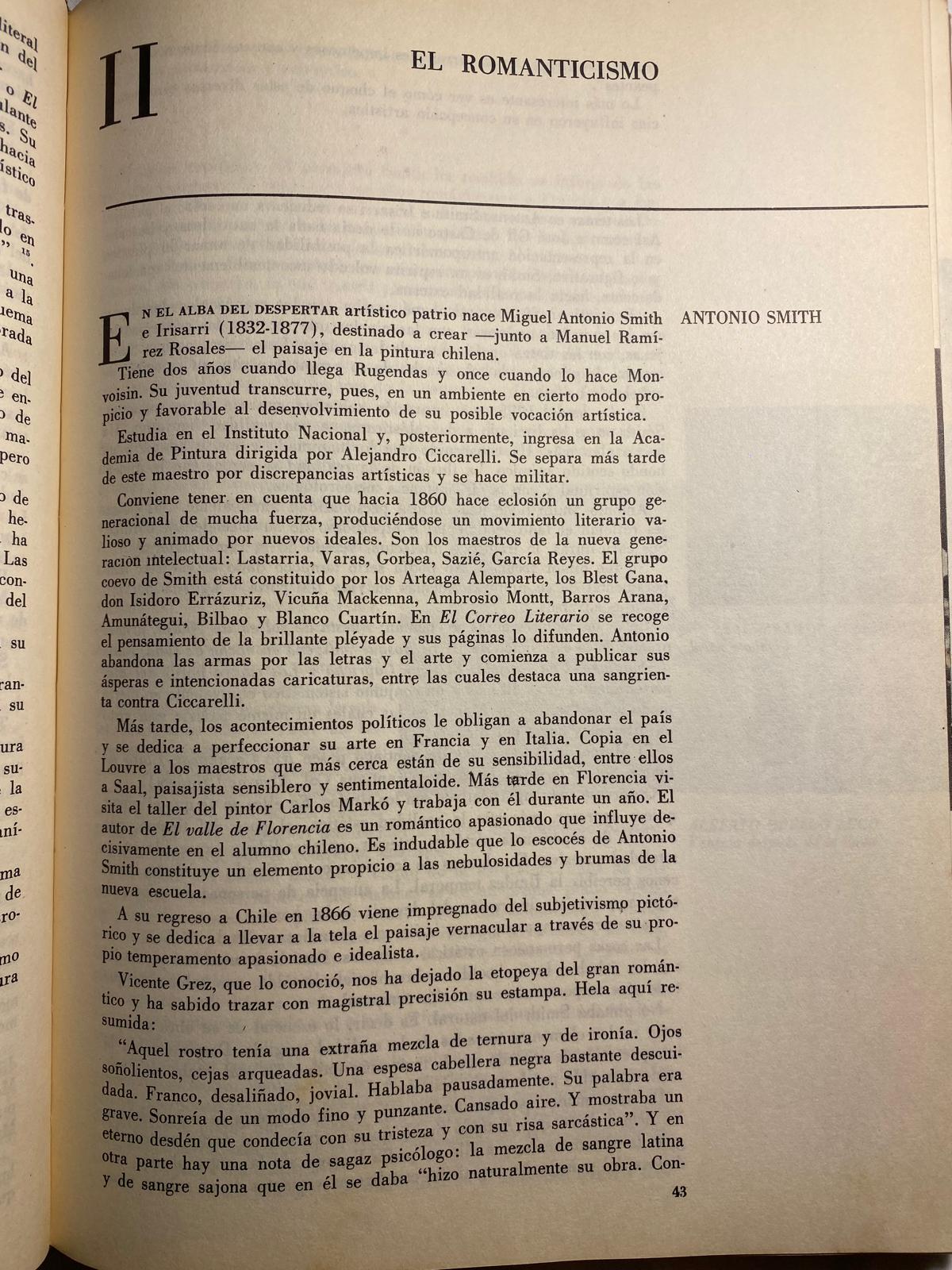 HISTORIA DE LA PINTURA CHILENA de Antonio R. Romera Segunda Edición 1960 - Imagen 7