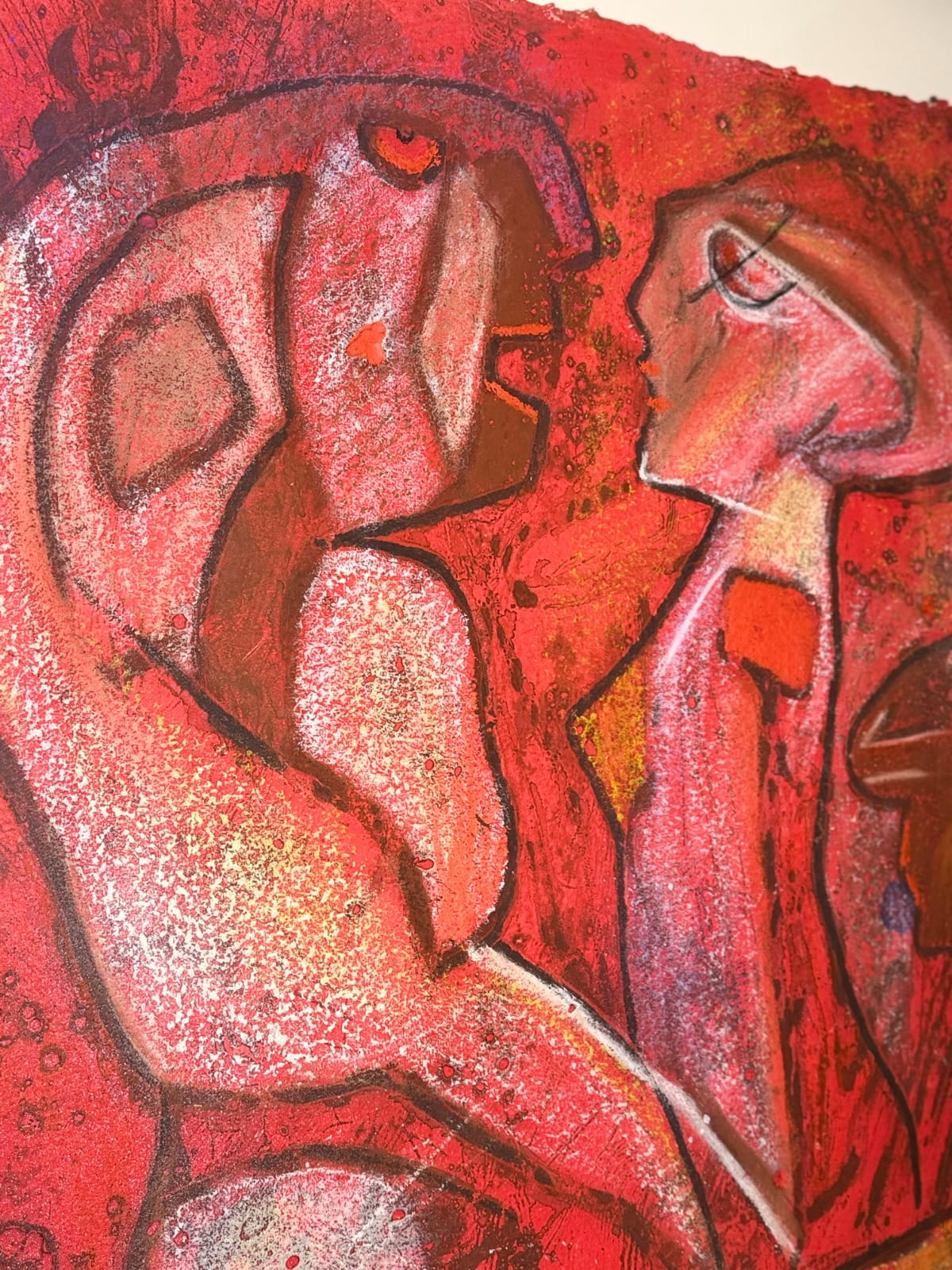 “PERSER' L' INVISIBLE" Serie Carborundum de Roberto Matta 1995 - Imagen 14