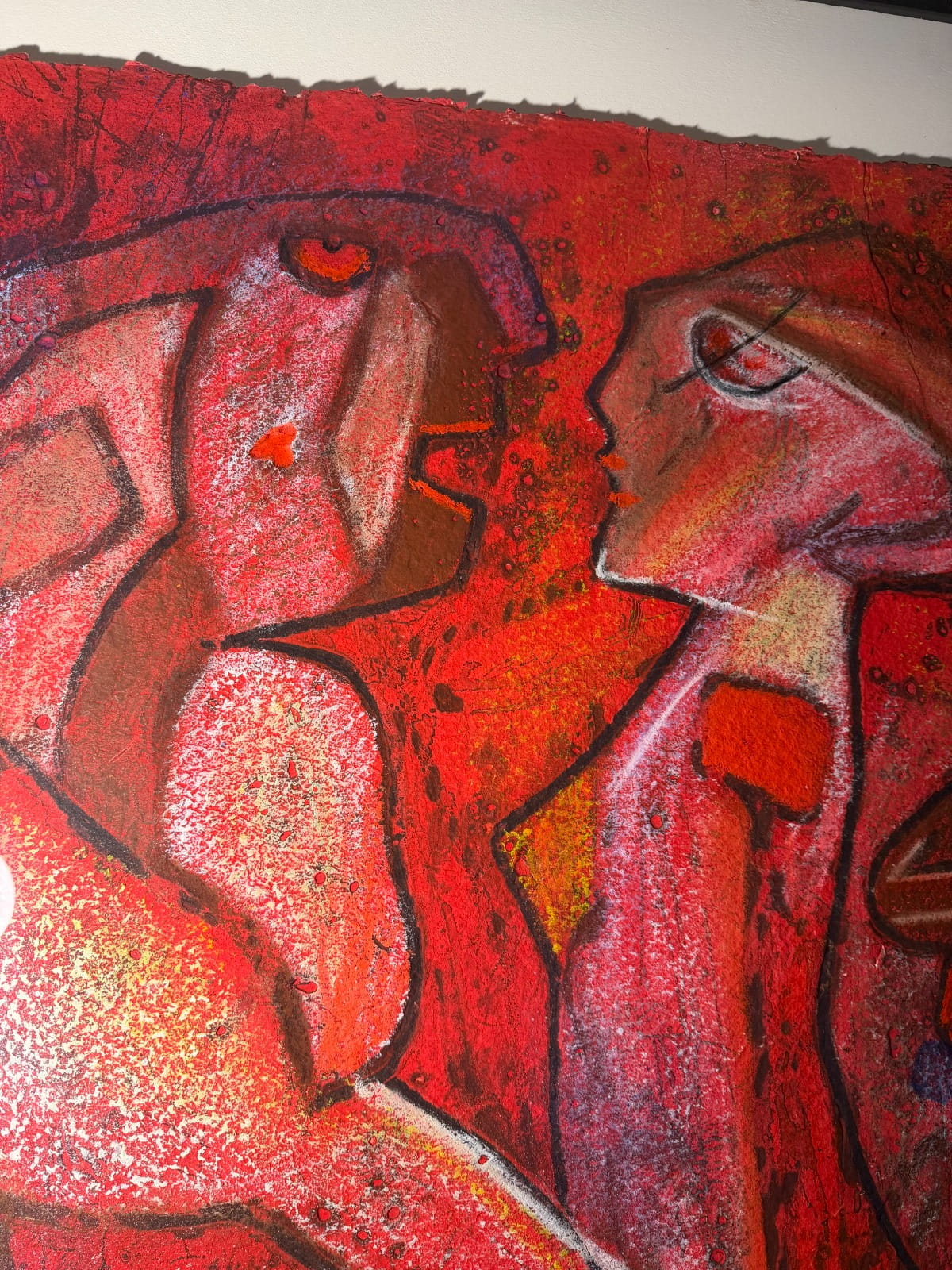 “PERSER' L' INVISIBLE" Serie Carborundum de Roberto Matta 1995 - Imagen 5