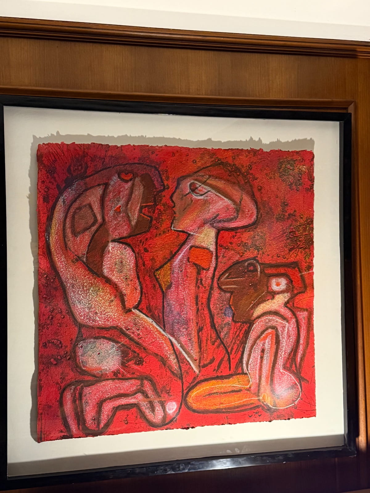 “PERSER' L' INVISIBLE" Serie Carborundum de Roberto Matta 1995 - Imagen 7