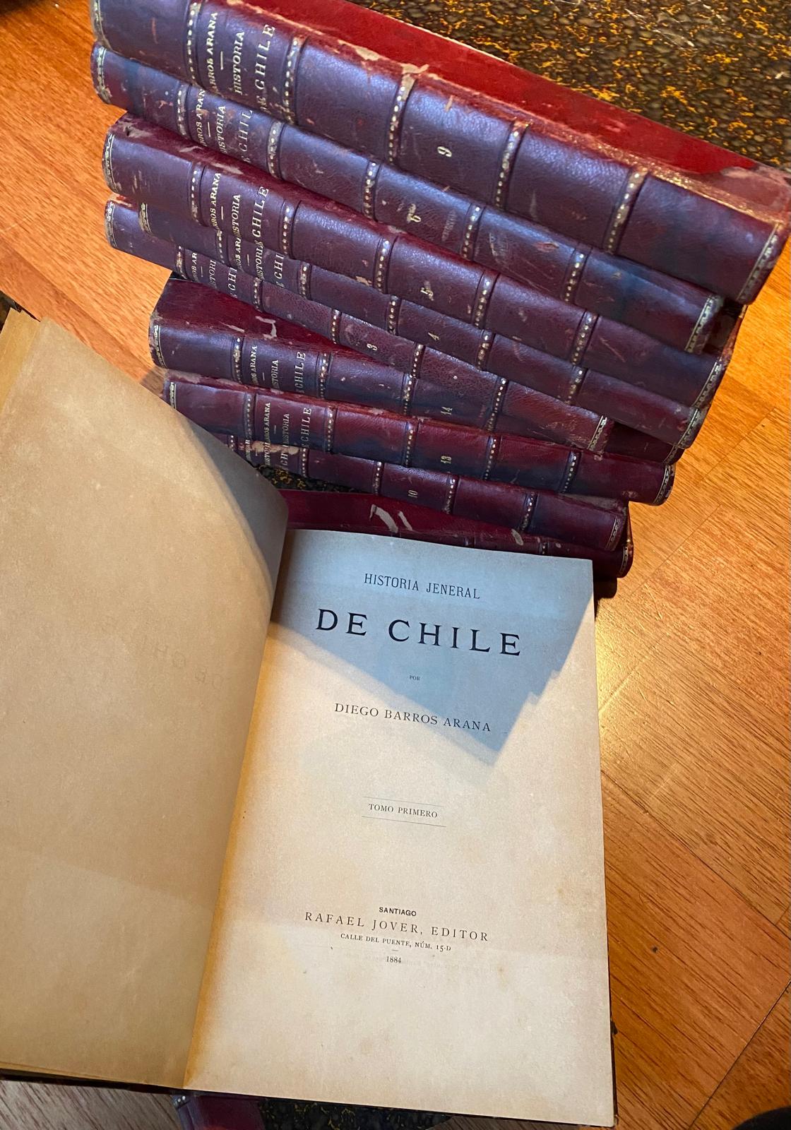 HISTORIA JENERAL DE CHILE de Diego Barros Arana - Imagen 3
