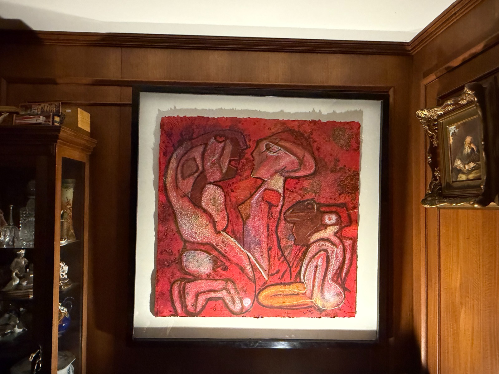 “PERSER' L' INVISIBLE" Serie Carborundum de Roberto Matta 1995 - Imagen 17