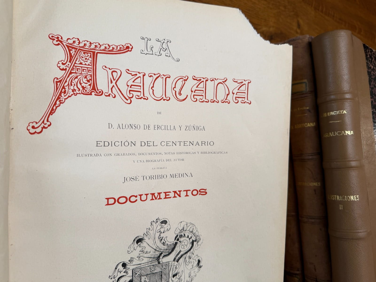 LA ARAUCANA de Alonso Ercilla y Zúñiga. Edición del Centenario de José Toribio Medina - Imagen 4