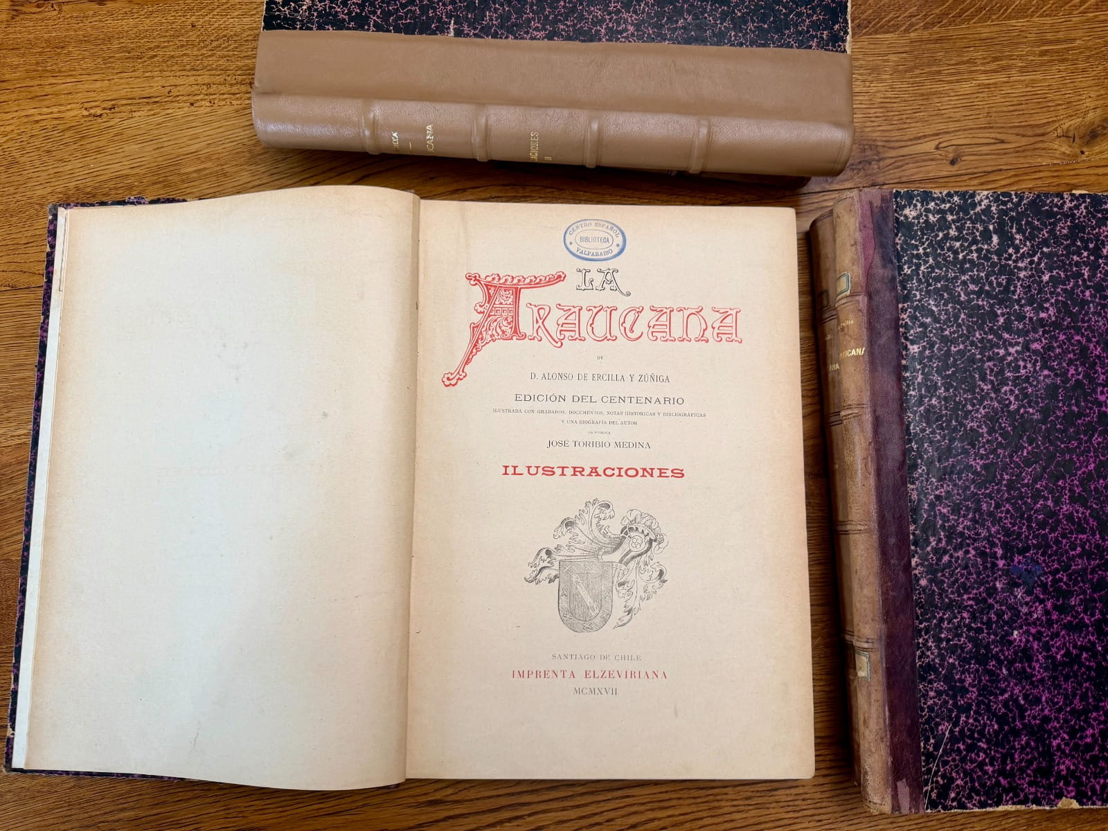 LA ARAUCANA de Alonso Ercilla y Zúñiga. Edición del Centenario de José Toribio Medina - Imagen 6