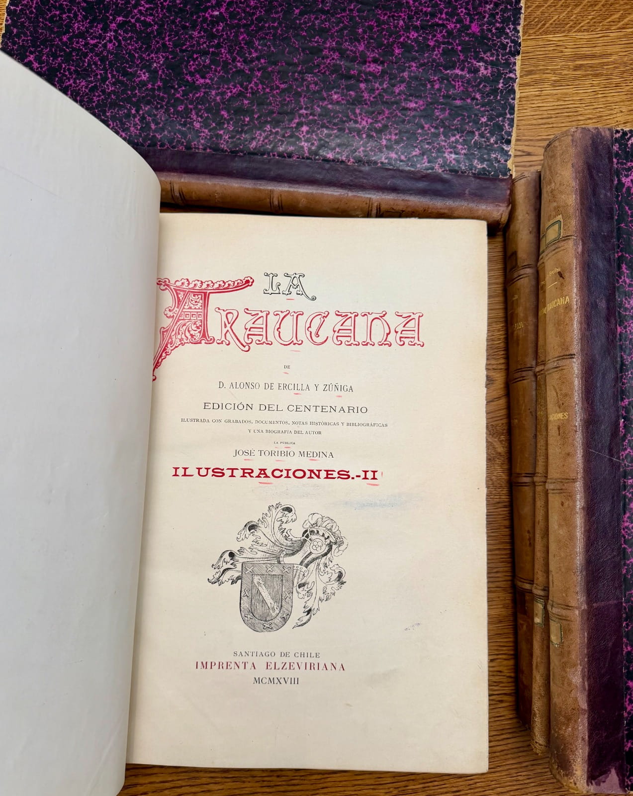 LA ARAUCANA de Alonso Ercilla y Zúñiga. Edición del Centenario de José Toribio Medina - Imagen 7