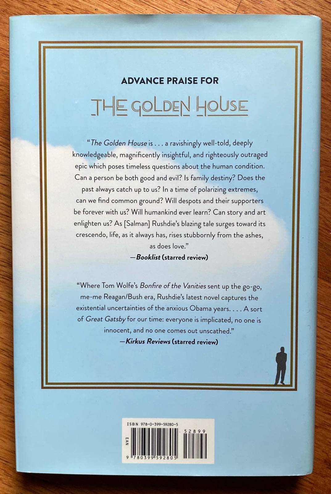THE GOLDEN HOUSE by SALMAN RUSHDIE (hard cover in English) First Edition 2017 - Imagen 2