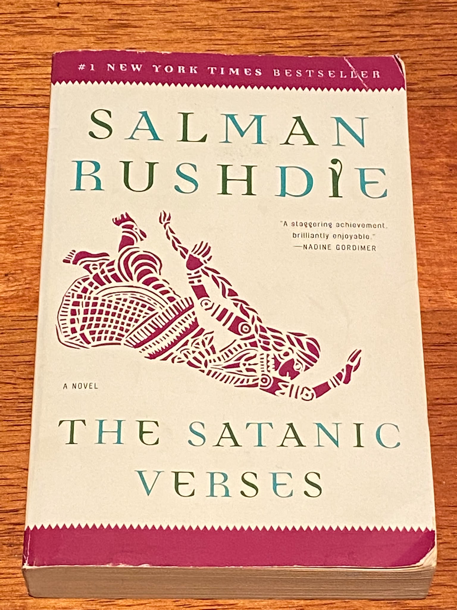 THE SATANIC VERSES by SALMAN RUSHDIE 2008