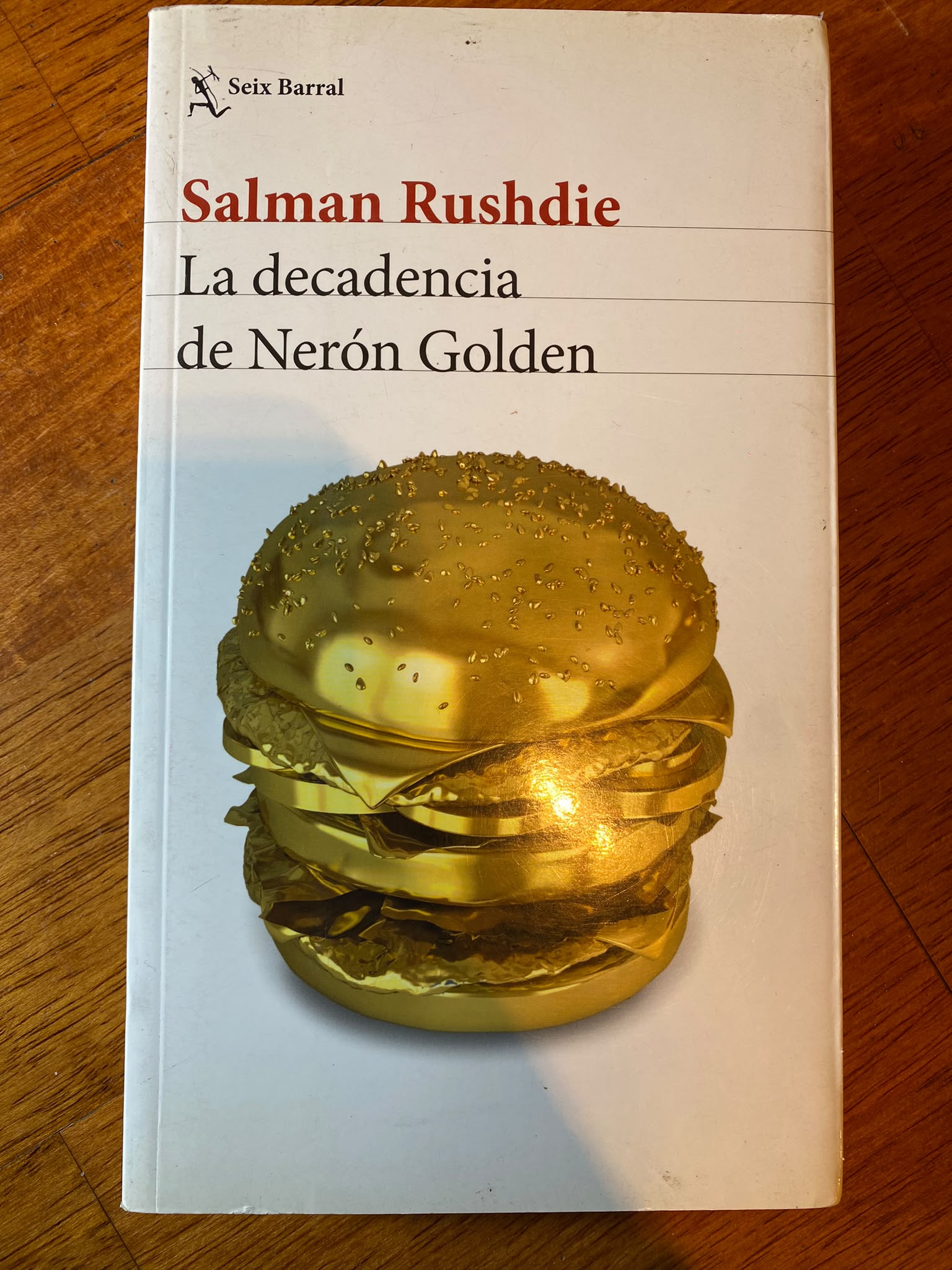 LA DECADENCIA DE NERÓN GOLDEN de Salman Rushdie 2017