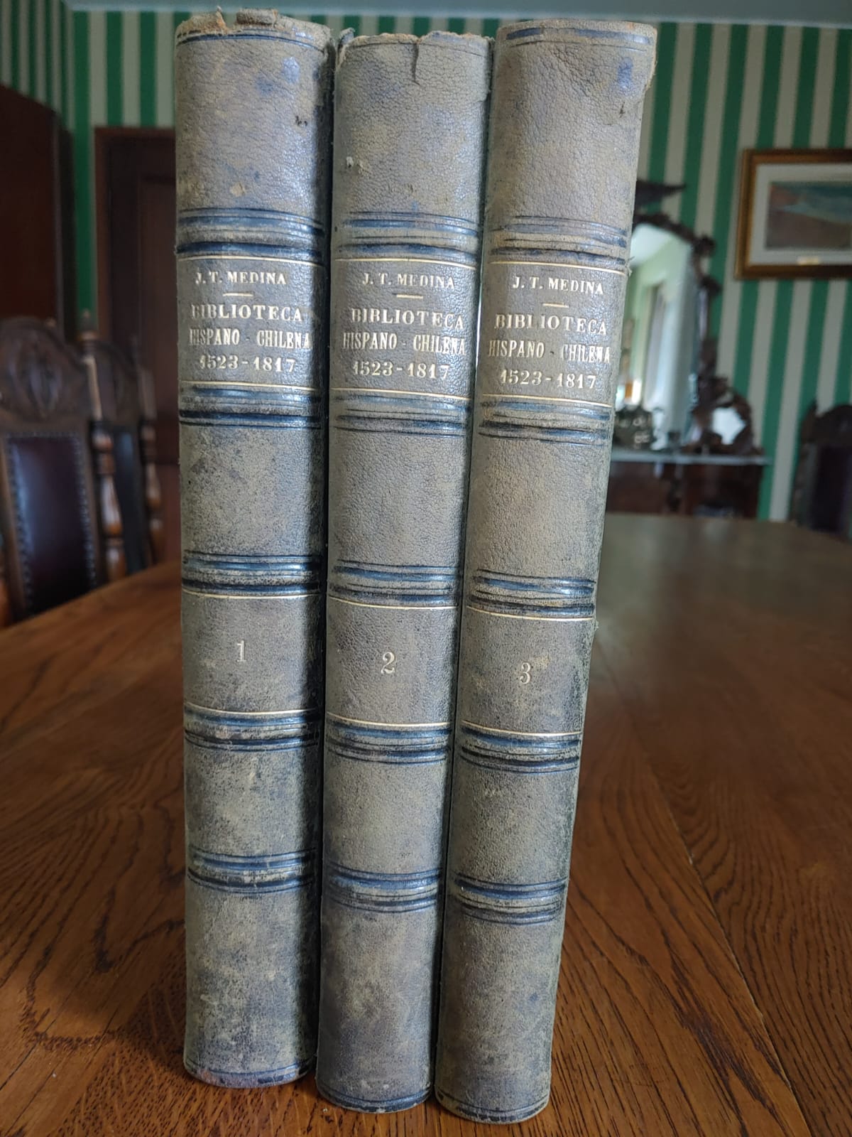 BIBLIOTECA HISPANO-CHILENA: (1523-1817) / José Toribio Medina.