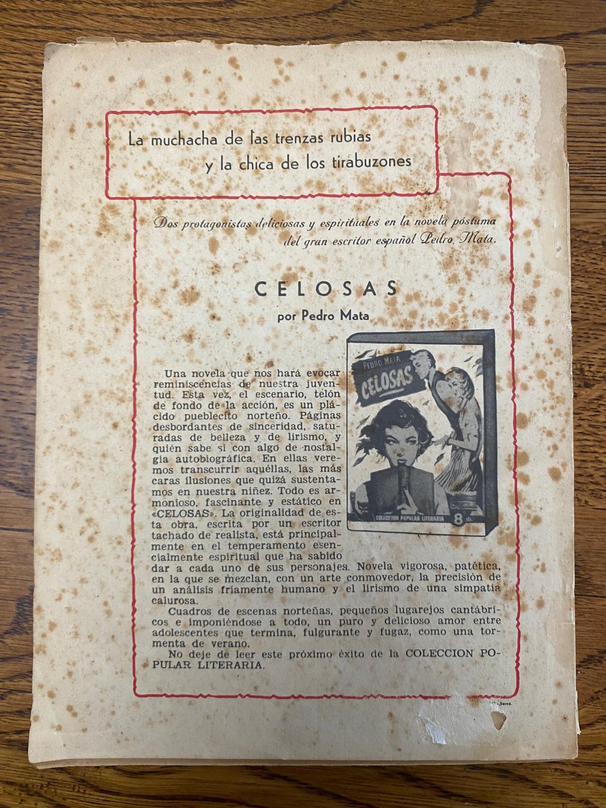 PEÑAS ARRIBA. de Jose María de Pereda. COLECCION POPULAR LITERARIA Nº 19 SEPTIEMBRE 1955 - Imagen 2