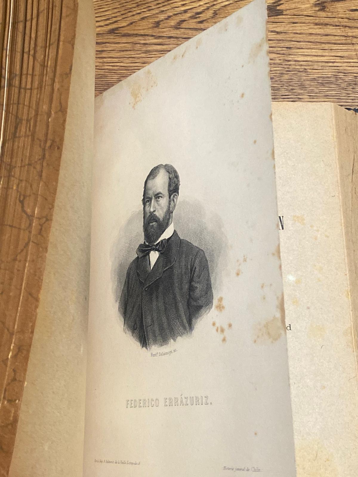 HISTORIA JENERAL DE LA REPÚBLICA DE CHILE 1810 - 1831 por B. Vicuña Mackenna 1882 - Imagen 4