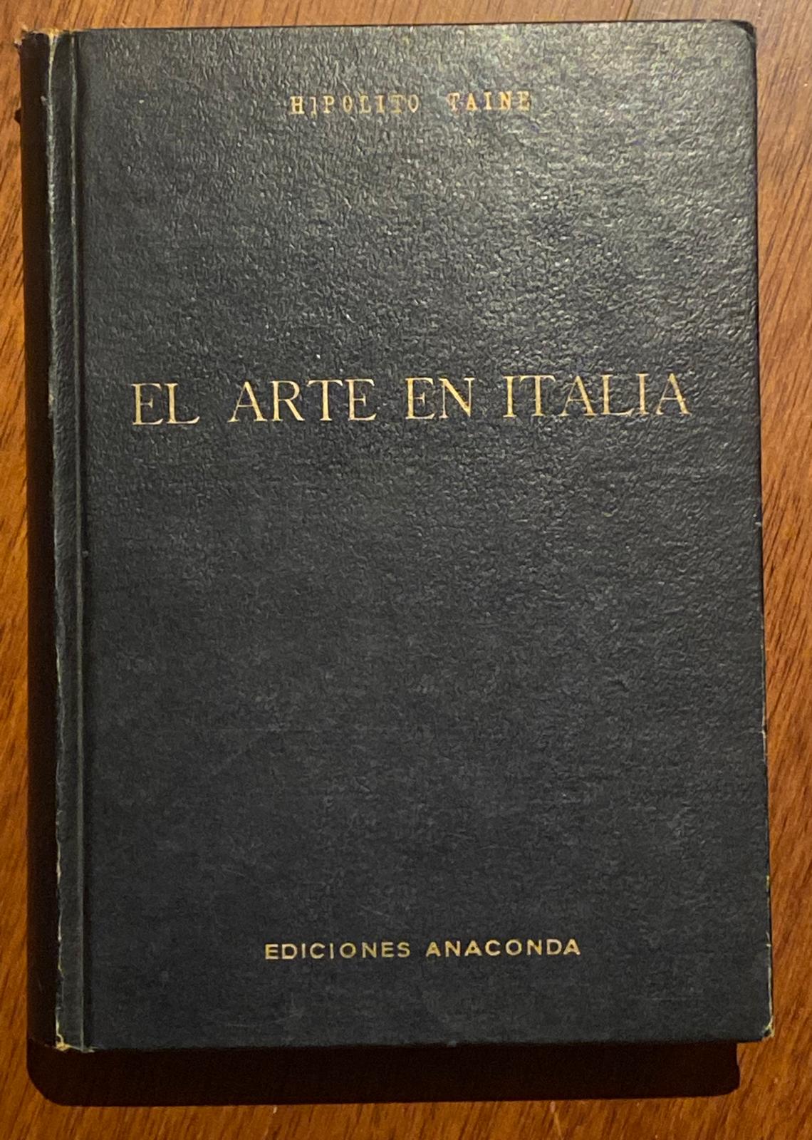EL ARTE EN ITALIA de Hipolito Taine 1948 - Imagen 2