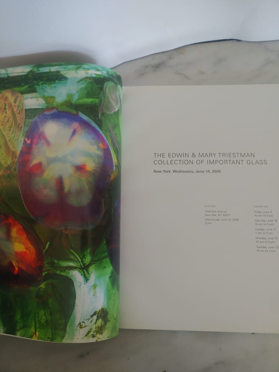 THE EDWIN AND MARY TRIESTMAN COLLECTION OF IMPORTANT GLASS DE SOTHEBY'S - Imagen 3
