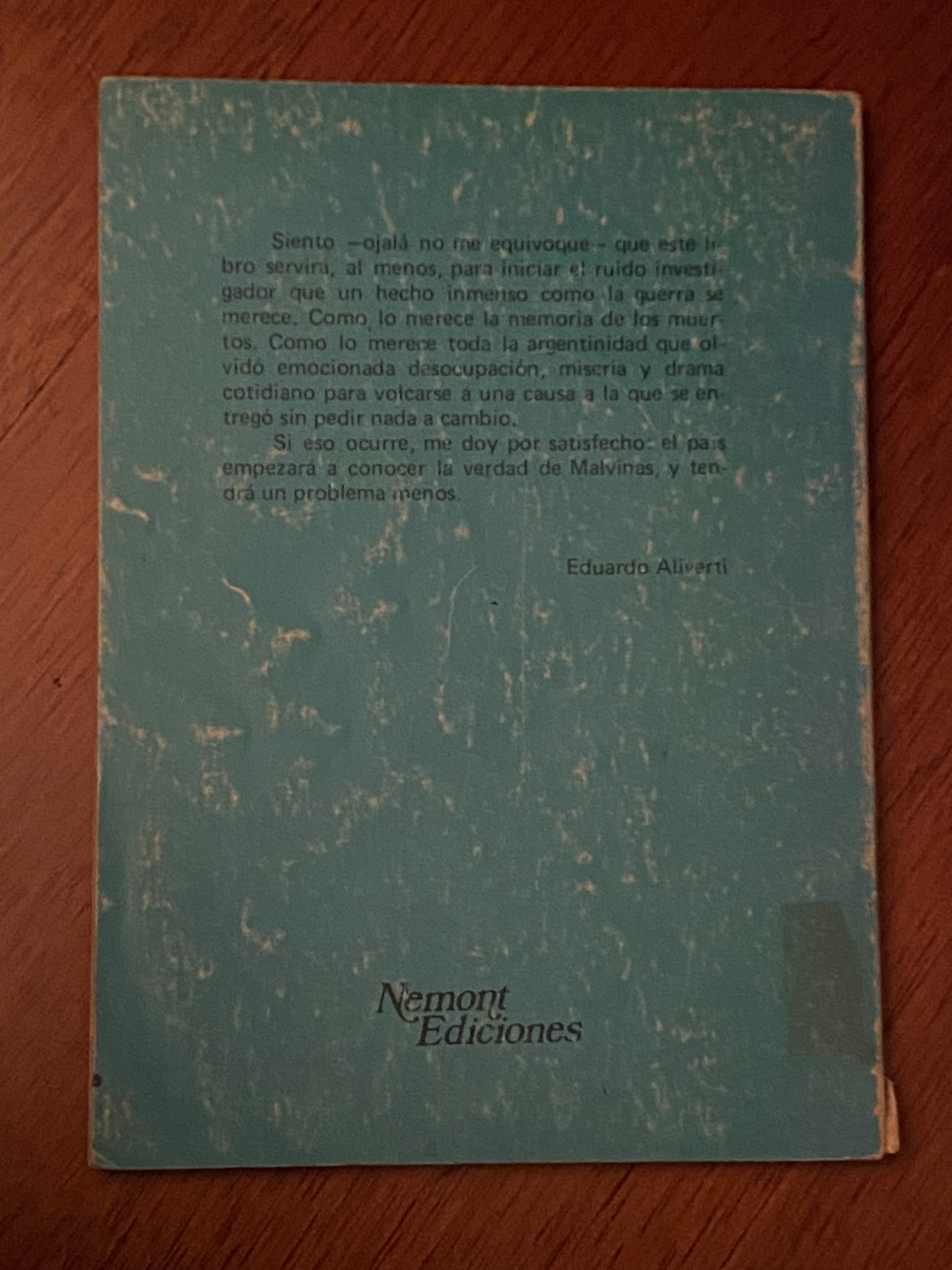 LOS NOMBRES DE LA DERROTA de Néstor J. Montenegro y Eduardo Aliverti - Imagen 2