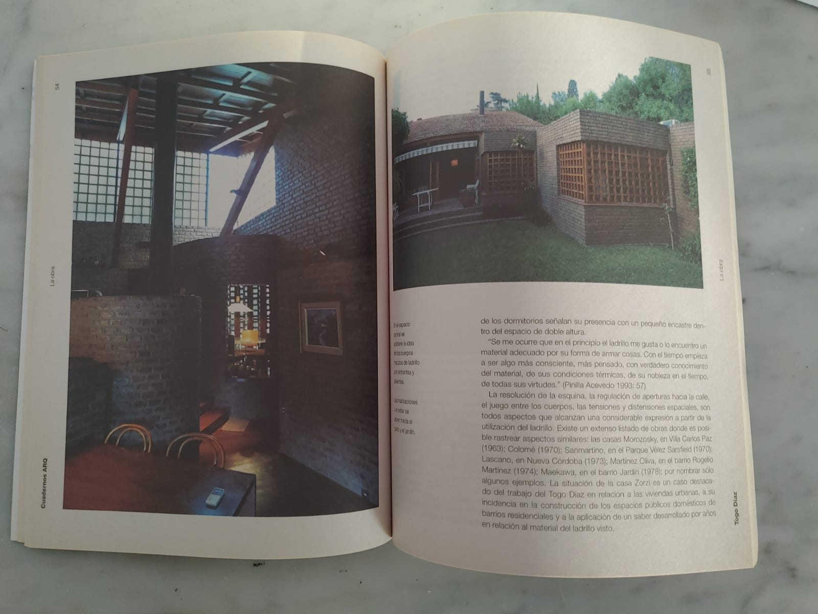 TOGO DÍAZ. de Inés Moisset y Gueni Ojeda. colección Maestros de la Arquitectura Argentina - Imagen 2