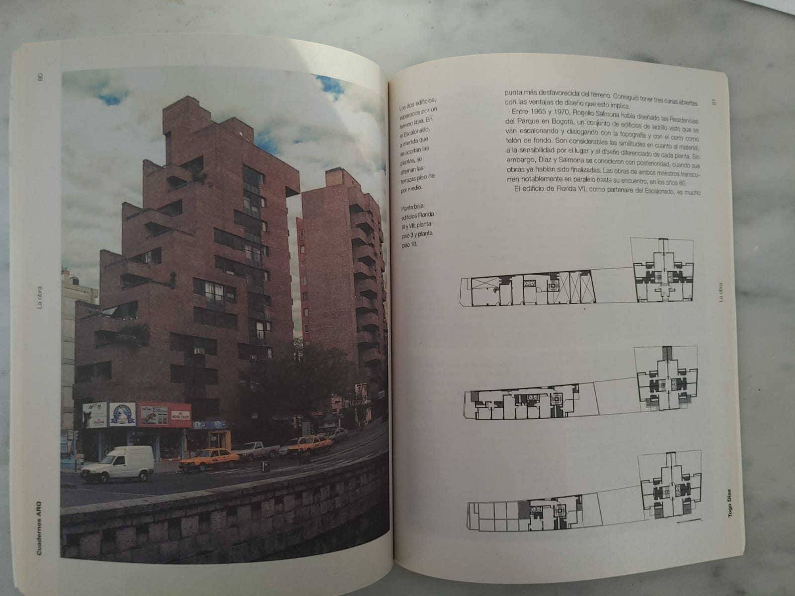 TOGO DÍAZ. de Inés Moisset y Gueni Ojeda. colección Maestros de la Arquitectura Argentina - Imagen 3