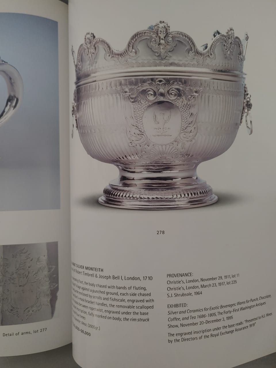 THE HAHN FAMILY COLLECTION OF ENGLISH SILVER CHRISTIE´S NEW YORK October 2000 - Imagen 2
