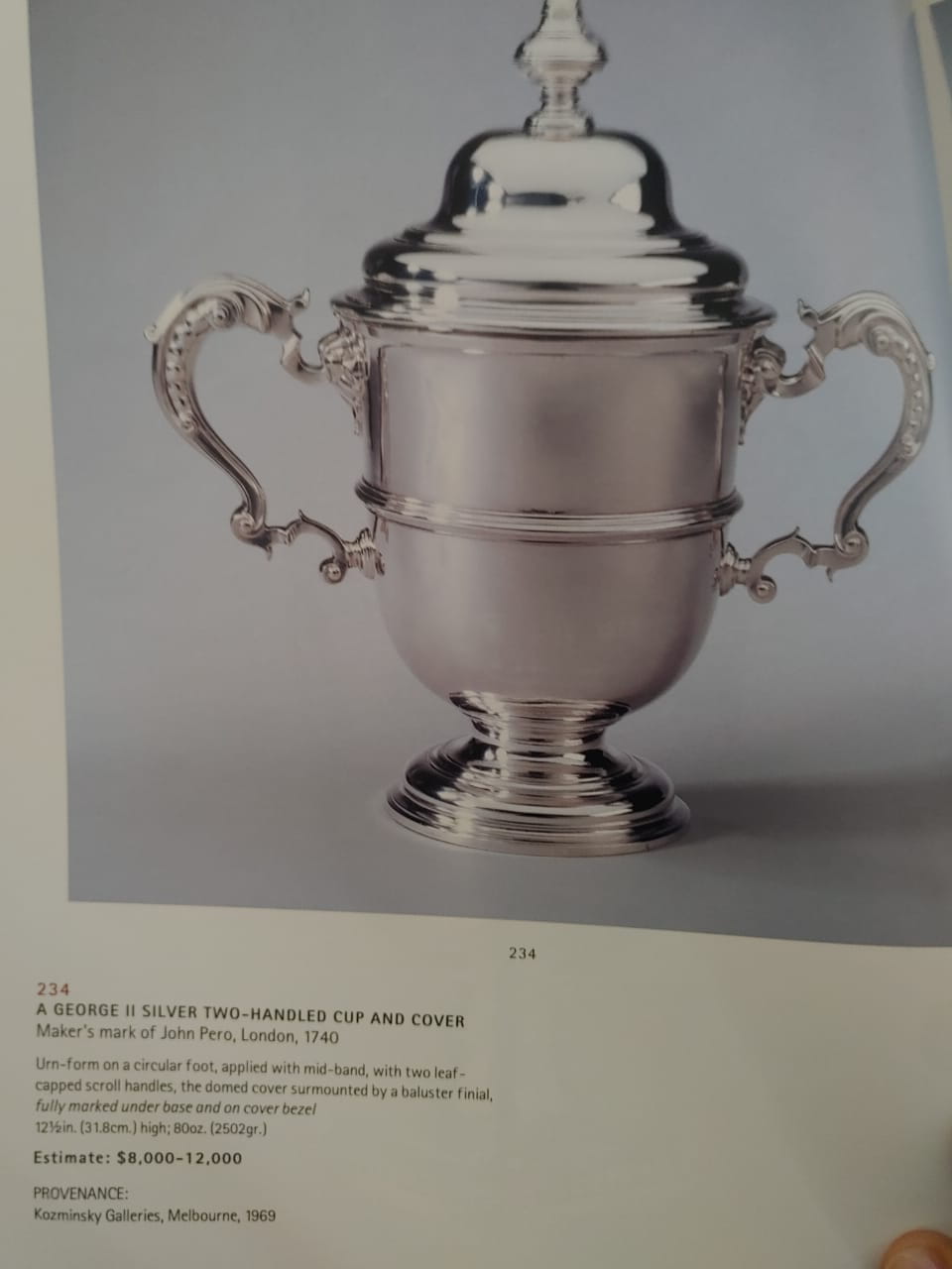 THE HAHN FAMILY COLLECTION OF ENGLISH SILVER CHRISTIE´S NEW YORK October 2000 - Imagen 4