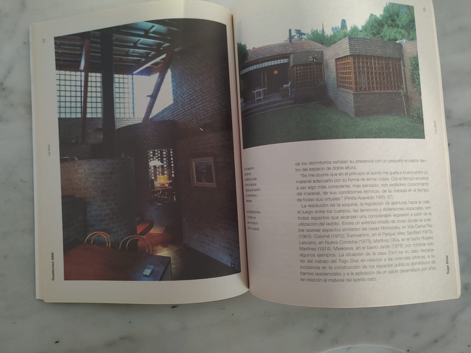 TOGO DÍAZ. de Inés Moisset y Gueni Ojeda. colección Maestros de la Arquitectura Argentina - Imagen 5