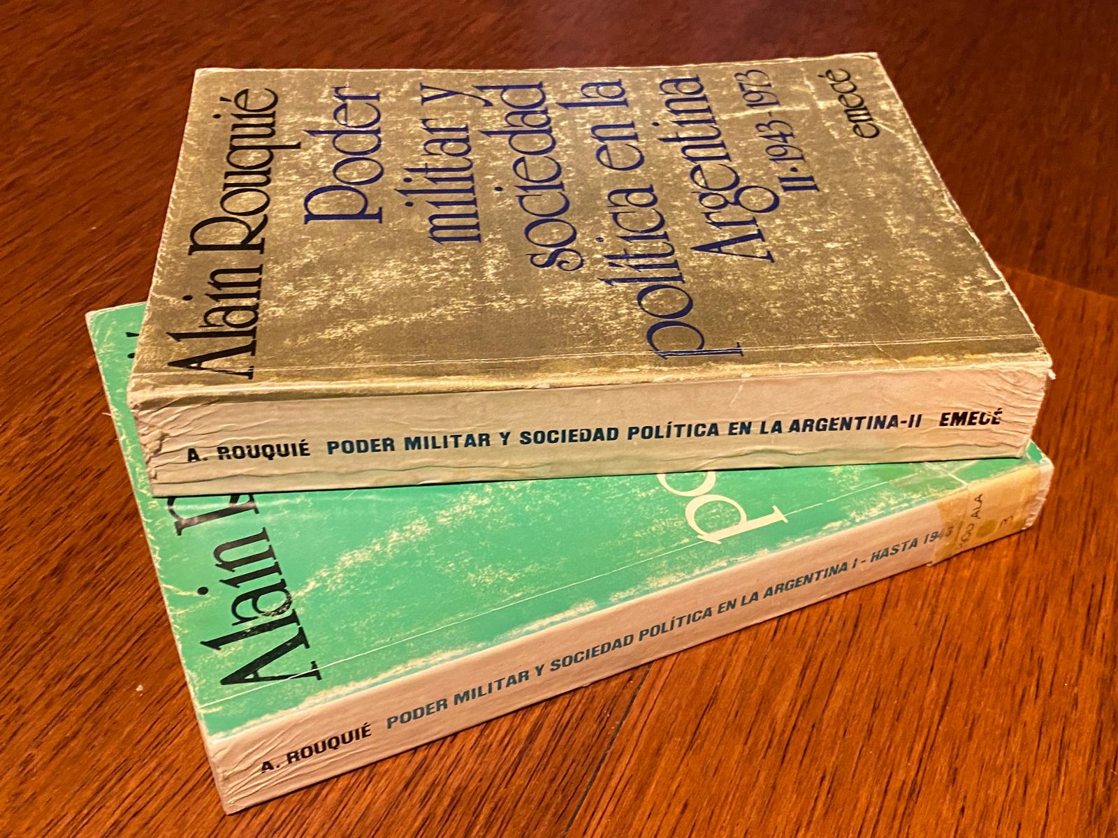 PODER MILITAR Y SOCIEDAD POLÍTICA EN LA ARGENTINA (Tomos I y II) de Alain Rouquié 1982 - Imagen 4