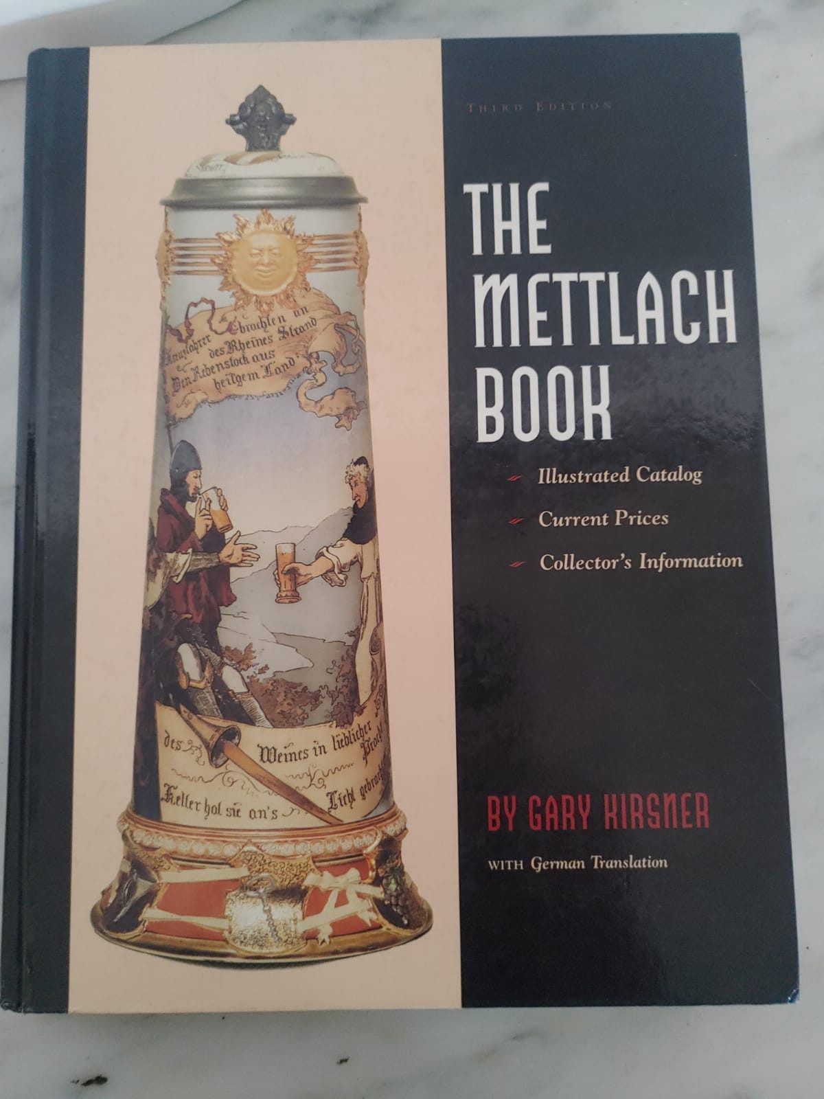 THE METTLACH BOOK, Tercera Edición. Illustrated Catalog, Current Prices, Collectors Information